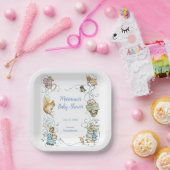 クラシックピーターザラビットベイビーシャワー ペーパープレート (パーティー)