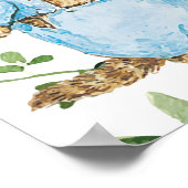 クラシックピーターザラビットベビーおむつラッフルバジェット ポスター (角)