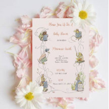 クラシックピーターザラビットベビーガールベイビーシャワー