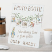 クラシックピーターザラビットベビーフォトブースサイン 台座サイン (インサイチュ)