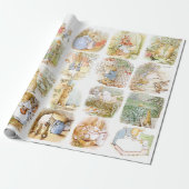 クラシックピーターザラビットラッピング紙 ラッピングペーパー (アンロールド)