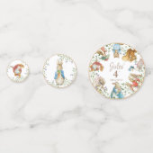 クラシックピーターザラビット誕生日 コンフェッティ (裏面)