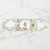 クラシックピーターザラビット誕生日 ペットボトルラベル (シングルラベル)