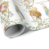 クラシックピーターザラビット誕生日 ラッピングペーパー (ロールコーナー)