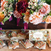 クラシックピーター・ザ・ラビットビュッフェフードネームカード テーブルナンバー