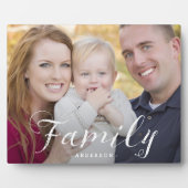 クラシックファミカスタムリー写真立て フォトプラーク (正面)