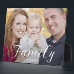 クラシックファミカスタムリー写真立て フォトプラーク<br><div class="desc">テキストや写真をカスタマイズして、自分や好きな人に思いのままの贈り物を作るだけです。背景色は任意の色に変更できます。</div>