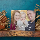 クラシックファミカスタムリー写真立て フォトプラーク (側面)