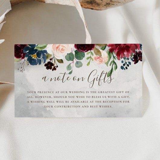 クラシックファンシーバラ花結婚の願い井戸 エンクロージャーカード