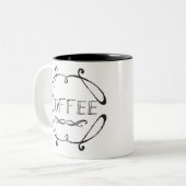 クラシックファームハウスコーヒー ツートーンマグカップ (正面左)