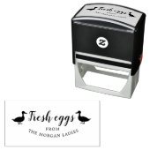 クラシックファームハウスダックエッグカートンスタンプ セルフインキングスタンプ (インサイチュ)