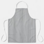 クラシックファームハウスヴィンテージチッキングストライプ エプロン (正面)
