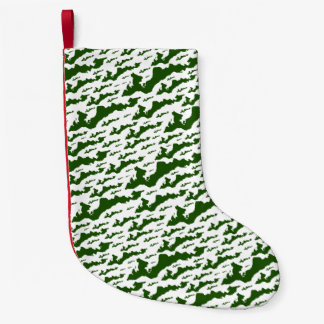 クラシックフィッシャーアイランドロゴクリスマスストッキング スモールクリスマスストッキング
