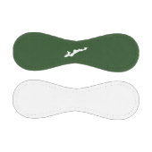 クラシックフィッシャーアイランドロゴ野球 – 白/緑 野球ボール (パネル)