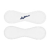 クラシックフィッシャーアイランドロゴ野球 – 青 野球ボール (パネル)