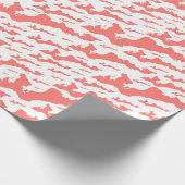 クラシックフィッシャーズ島ロゴラッピング紙 – ピンク ラッピングペーパー (角)