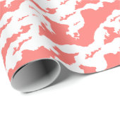 クラシックフィッシャーズ島ロゴラッピング紙 – ピンク ラッピングペーパー (ロールコーナー)