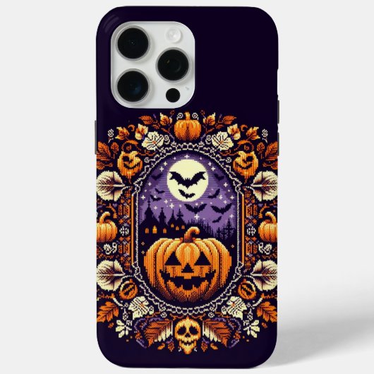 クラシックフェアアイルハロウィーン/パンプキン Case-Mate iPhoneケース (裏面)