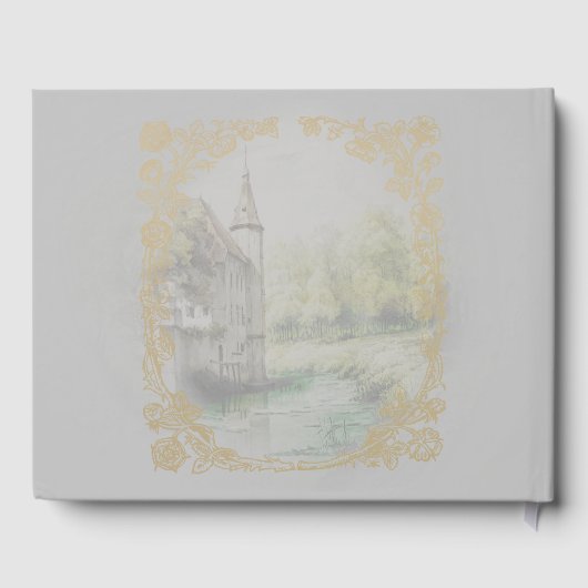 クラシックフェアリータ絵画ーキャッスルゲストブック ゲストブック (裏面)