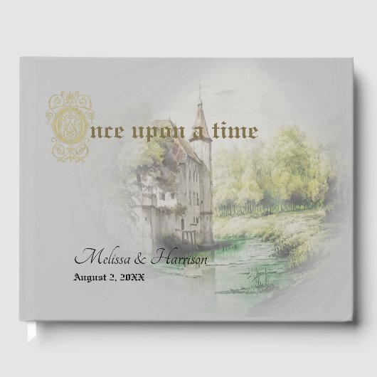 クラシックフェアリータ絵画ーキャッスルゲストブック ゲストブック (正面)