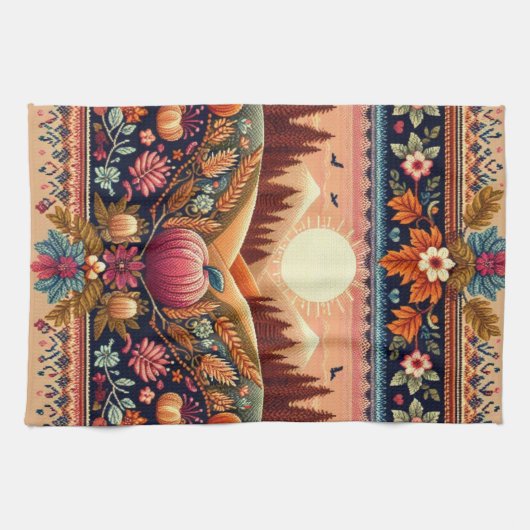 クラシックフェア秋/秋 キッチンタオル (横)