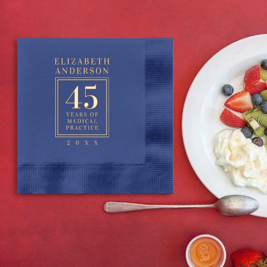 クラシックフェスティバルエレガント退職金 箔ナプキン