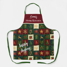 クラシックフェスティバルモチーフのクリスマスパッチワーク