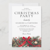 クラシックフェスティバル企業のパーティー 招待状 (正面)