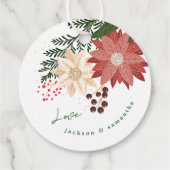 クラシックフェスティバル冬の庭のクリスマスプレゼント フェイバータグ (裏面)