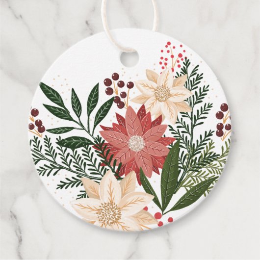 クラシックフェスティバル冬の庭のクリスマスプレゼント フェイバータグ (正面)