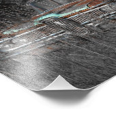 クラシックフォードエッセル フォトプリント            (角)