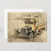 クラシックフォード ポストカード (正面/裏面)