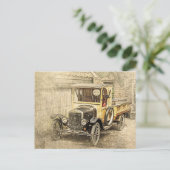 クラシックフォード ポストカード (スタンド正面)