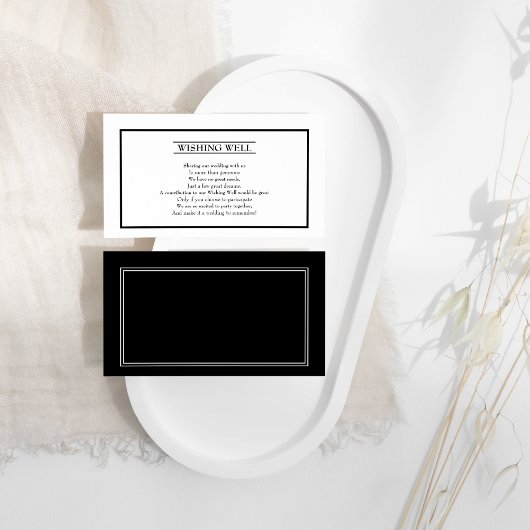 クラシックフォーマルウェディングウィッシュウェルエンクロージャー エンクロージャーカード