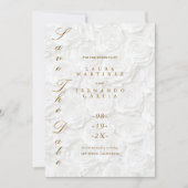 クラシックフォーマル結婚の セーブザデート (正面)