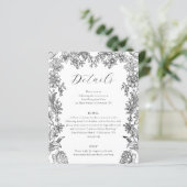 クラシックフォーマル詳細エンクロージャカード (スタンド正面)