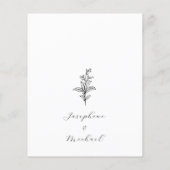 クラシックフォーマル詳細エンクロージャカード (裏面)