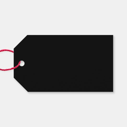 クラシックフォーマル金ゴールドとブラックスクリプ結婚トの歓迎 ギフトタグ (裏面横)