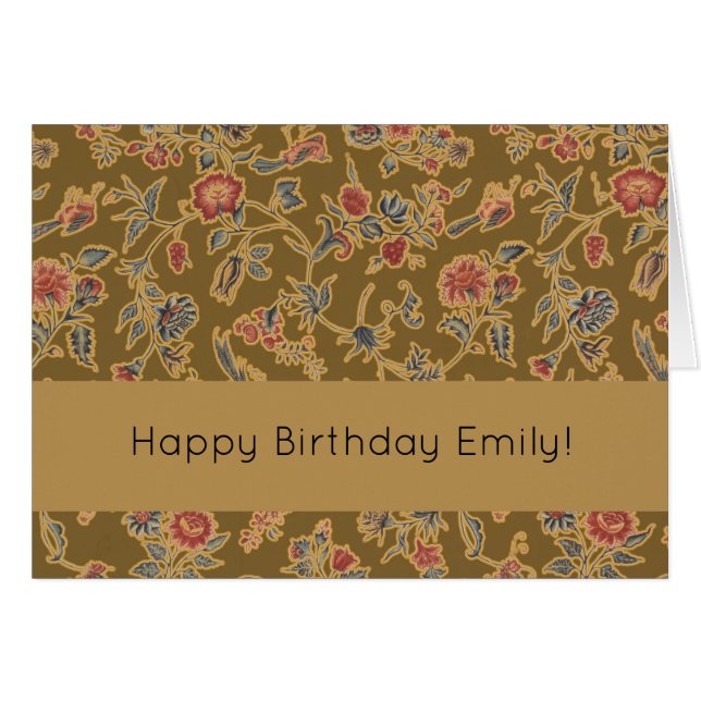 クラシックフラワーチンツかわいらしソフトフローラデザイン (正面横)