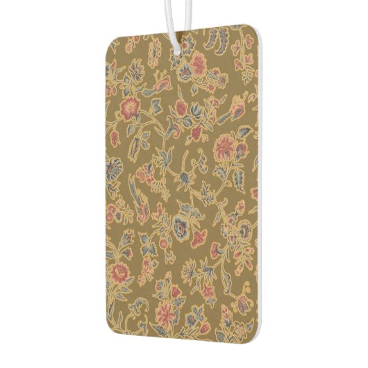 クラシックフラワーチンツかわいらしソフトフローラデザイン カーエアーフレッシュナー (左)