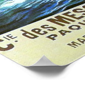 クラシックフランスの商船 ポスター (角)