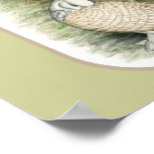 クラシックフリルピジョンズサティネット ポスター (角)