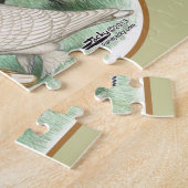 クラシックフリルピジョンズブロンディーネット ジグソーパズル (側面)