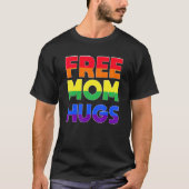 クラシックフリー母ハグLgbtプライドゲイトランスジェンダーM Tシャツ (正面)
