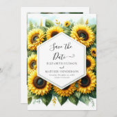 クラシックフローラひま結婚わり セーブザデート (正面/裏面)