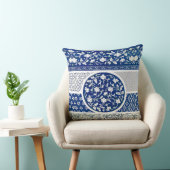 クラシックフローラオーナメントプリント クッション (椅子)