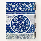 クラシックフローラオーナメントプリント ノートブック (裏面)