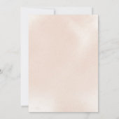 クラシックフローラバチェロレッテ 招待状 (裏面)