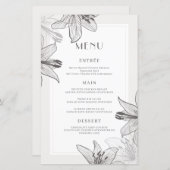 クラシックフローラ図解入りの、写真付きのリリー (正面/裏面)