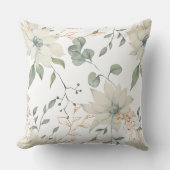 クラシックフローラ植物学 クッション (正面)